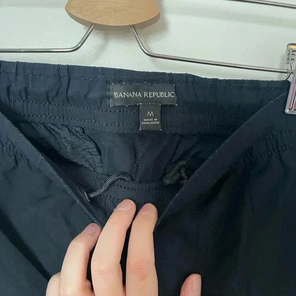 Banana Republic Pull on Jogger Womens Pants Navy Medium - Picture 2 of 7